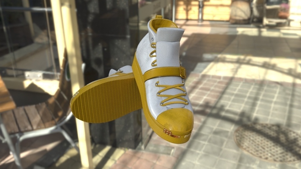 【3Dモデル/3Dmodel】汎用スニーカー