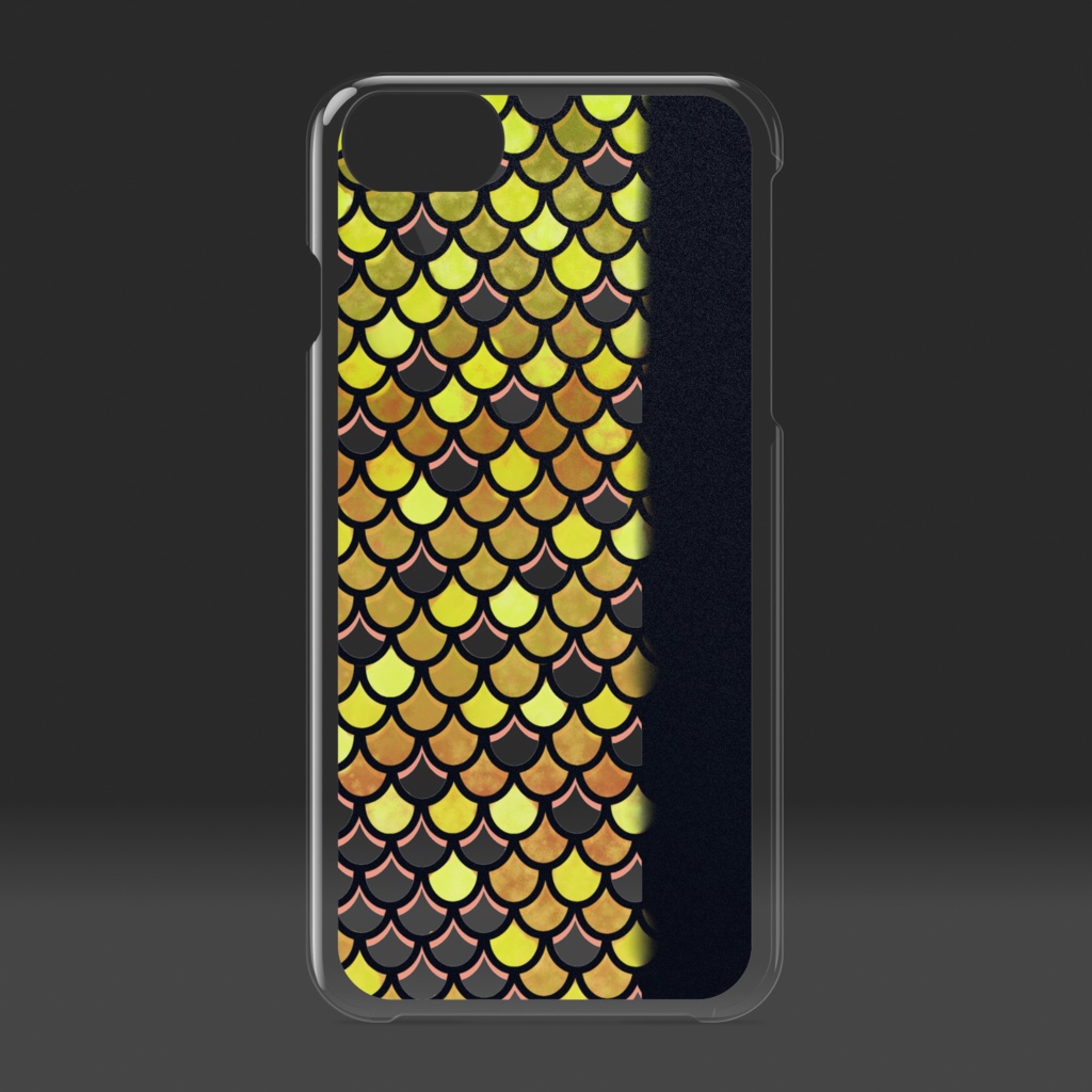 鱗(黄・ピンク)