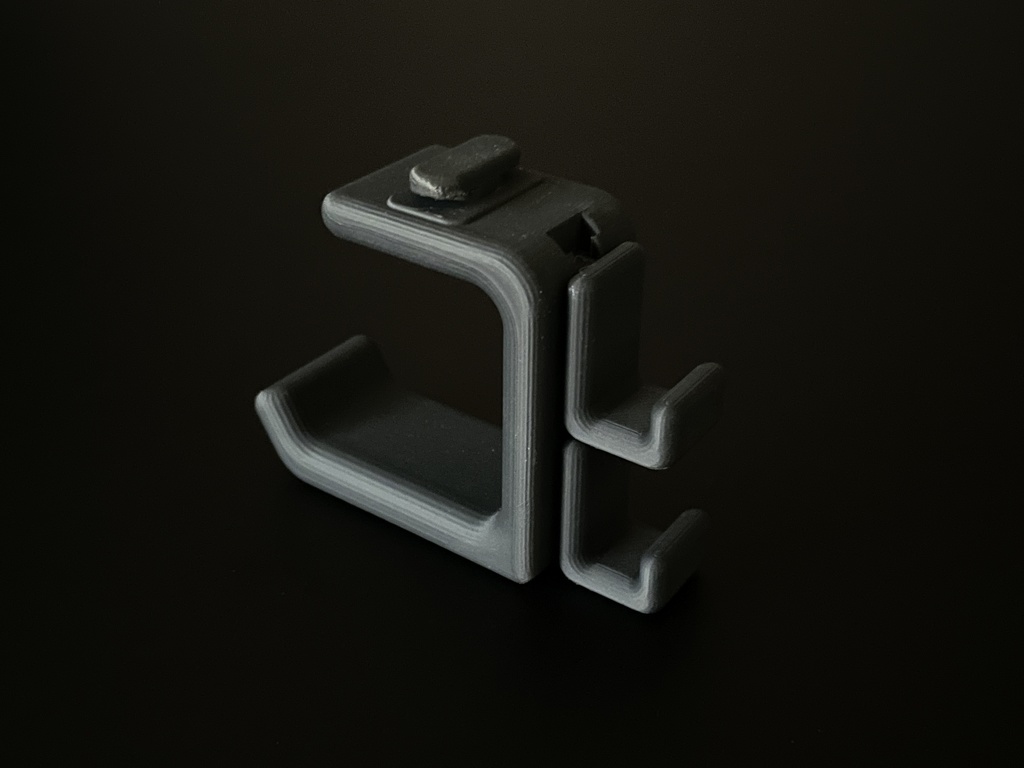 Headphone Hanger for PREDUCTS GRAY