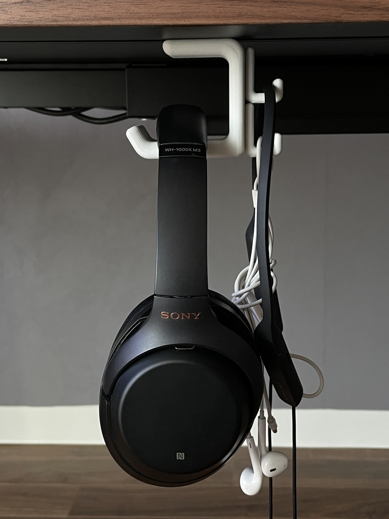 Headphone Hanger for PREDUCTS WHITE