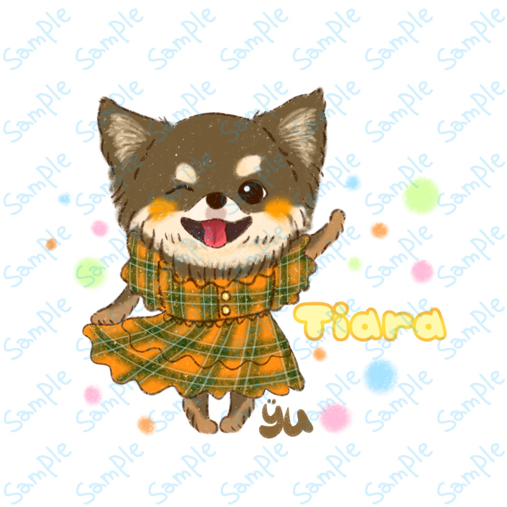 わんこ👑イラスト