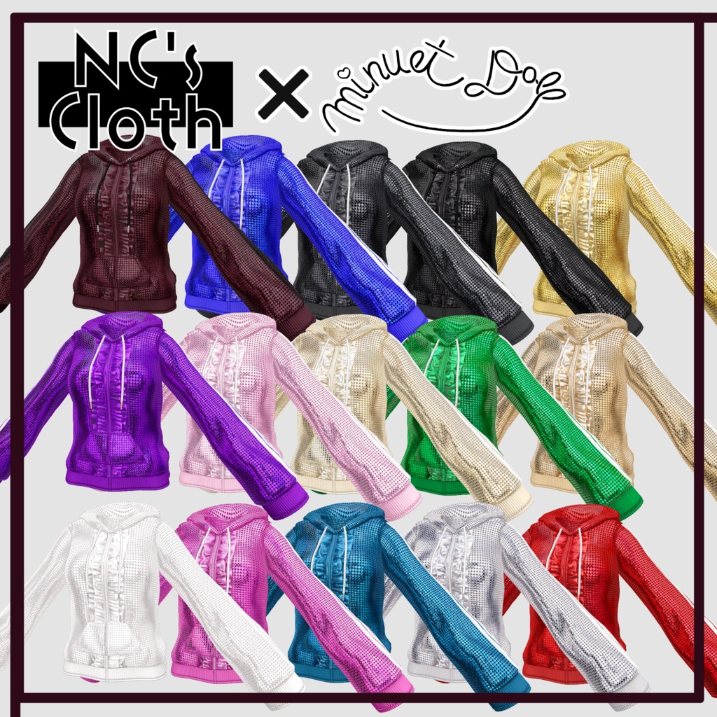 【61アバター対応】Tops_01【NC's Cloth】