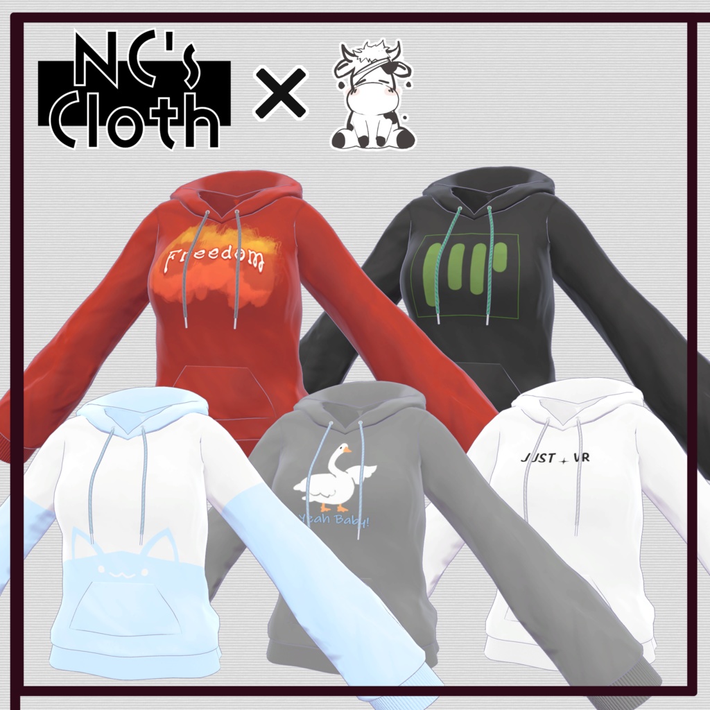 【61アバター対応】Tops_01【NC's Cloth】