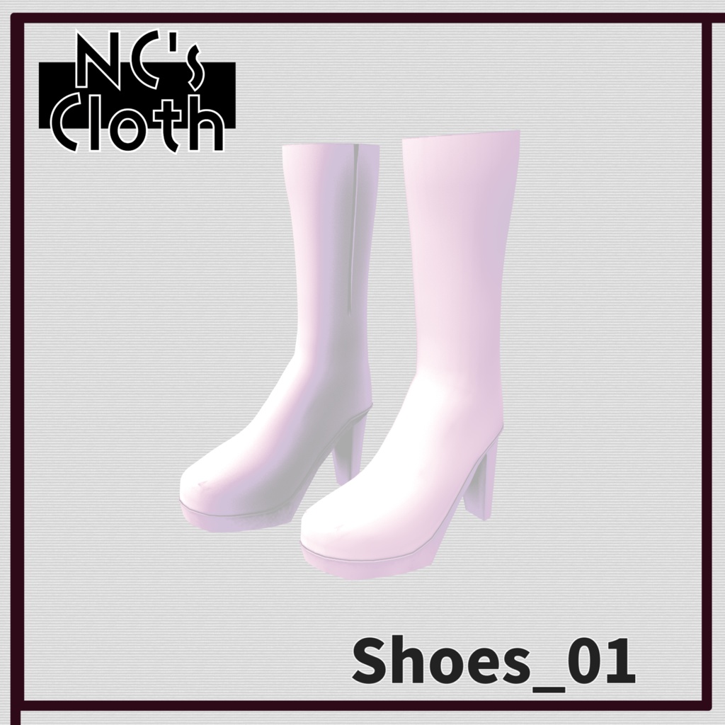 【61アバター対応】Shoes_01【NC's Cloth】