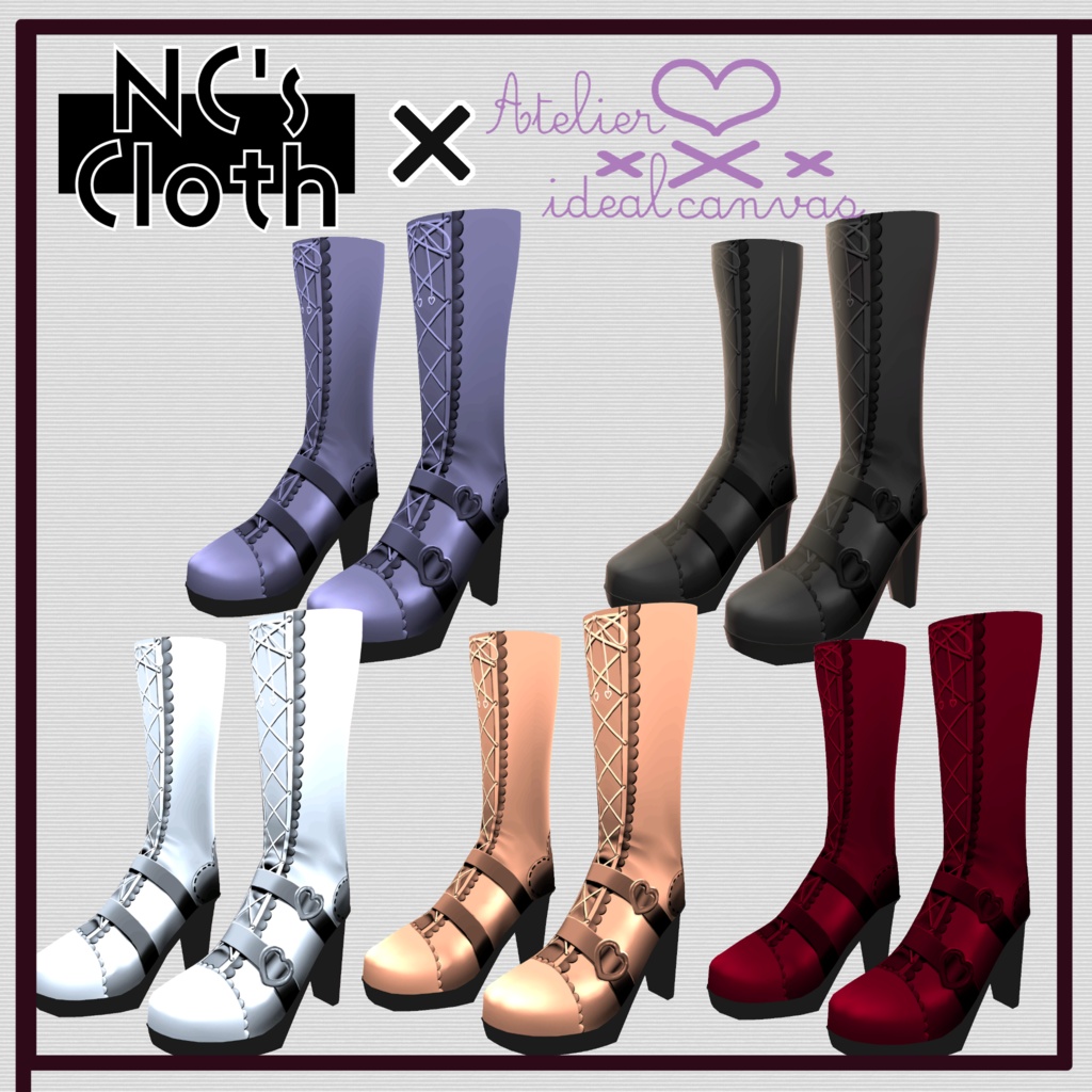 【61アバター対応】Shoes_01【NC's Cloth】