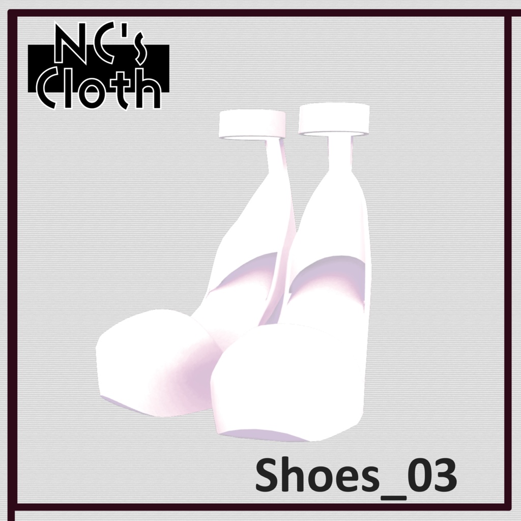 【61アバター対応】Shoes_03【NC's Cloth】