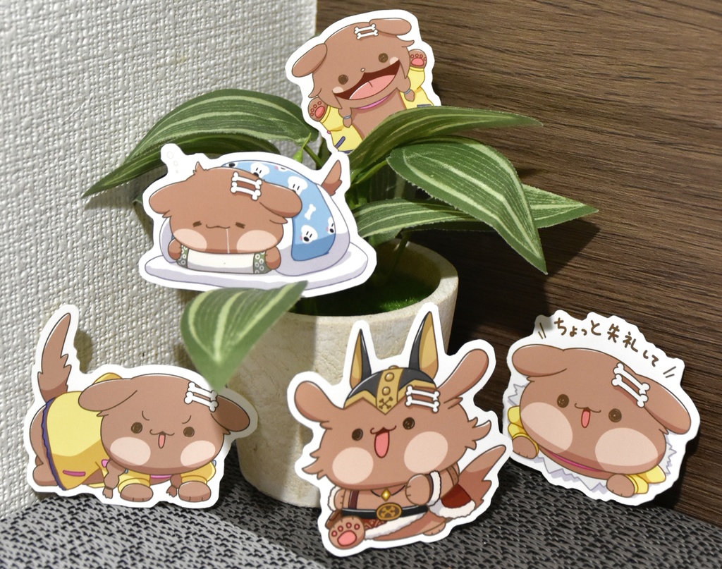 新けだまシールセット（ホロクル9th）