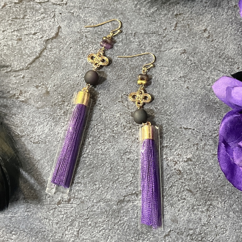 カラスバイメージピアス