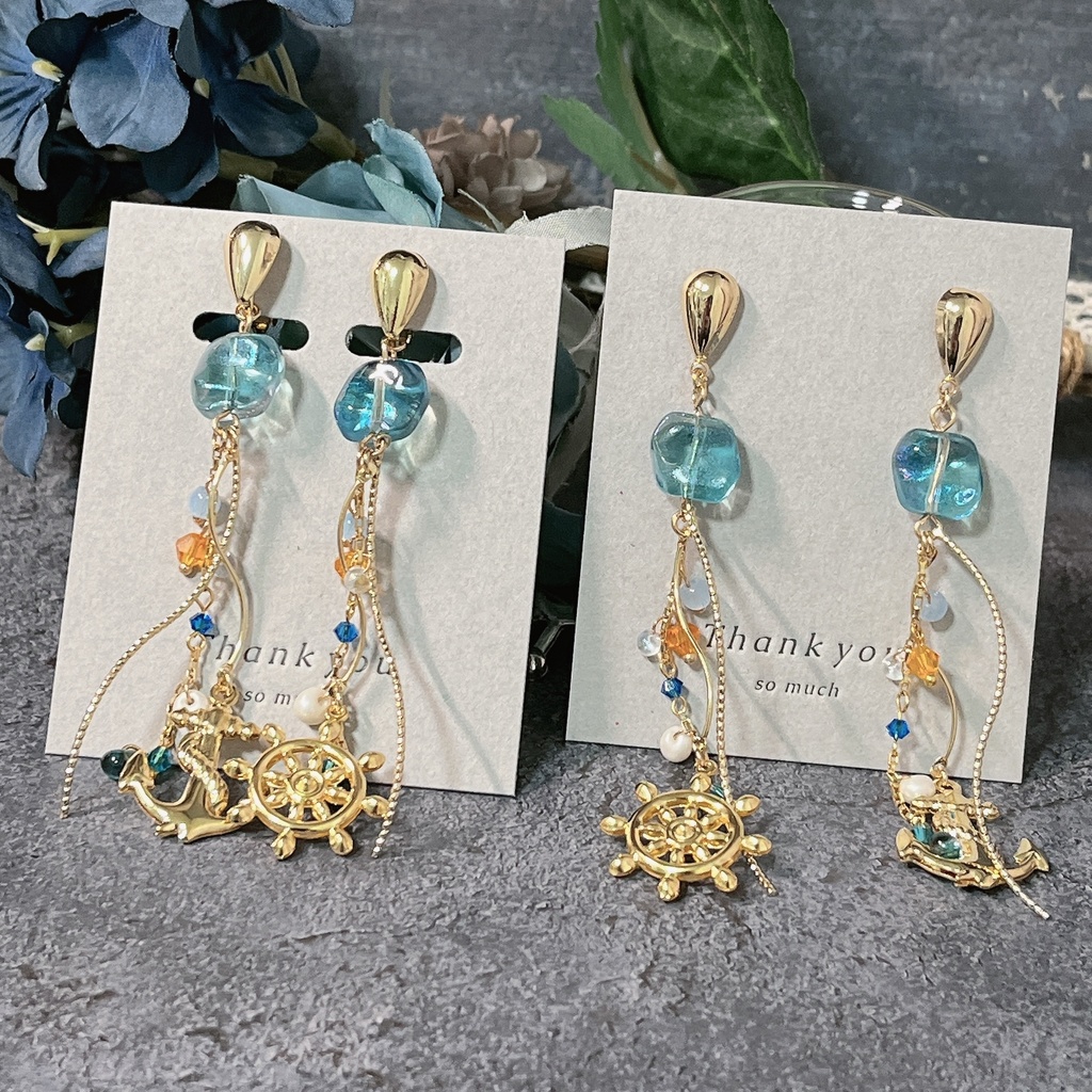 龍水イメージ耳飾り