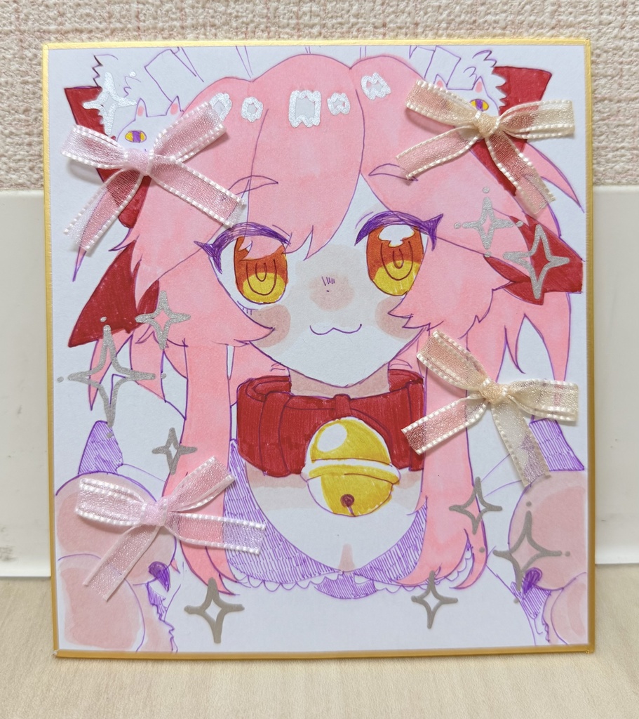 メイドタマモキャット/色紙