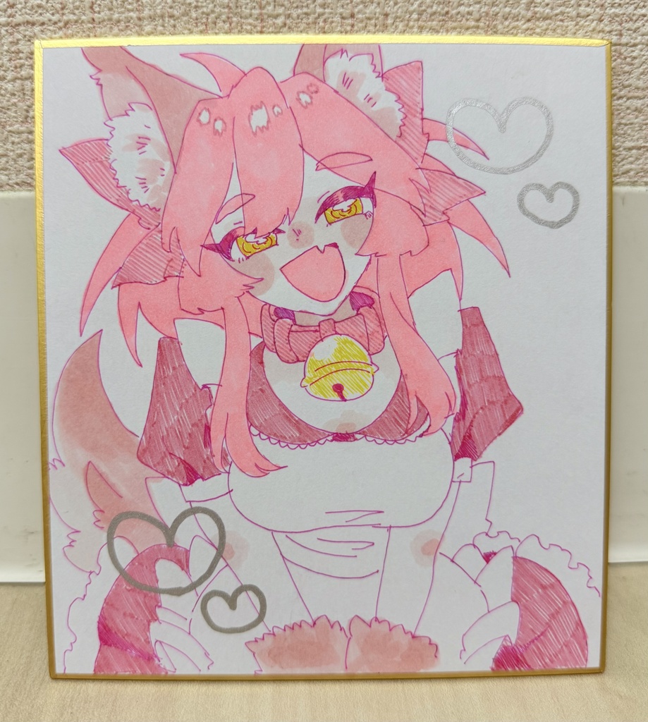 メイドタマモキャット/色紙