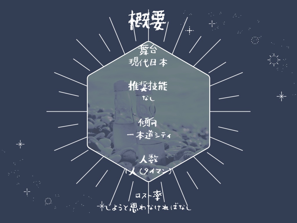 【CoCシナリオ】しあわせのラムネ瓶