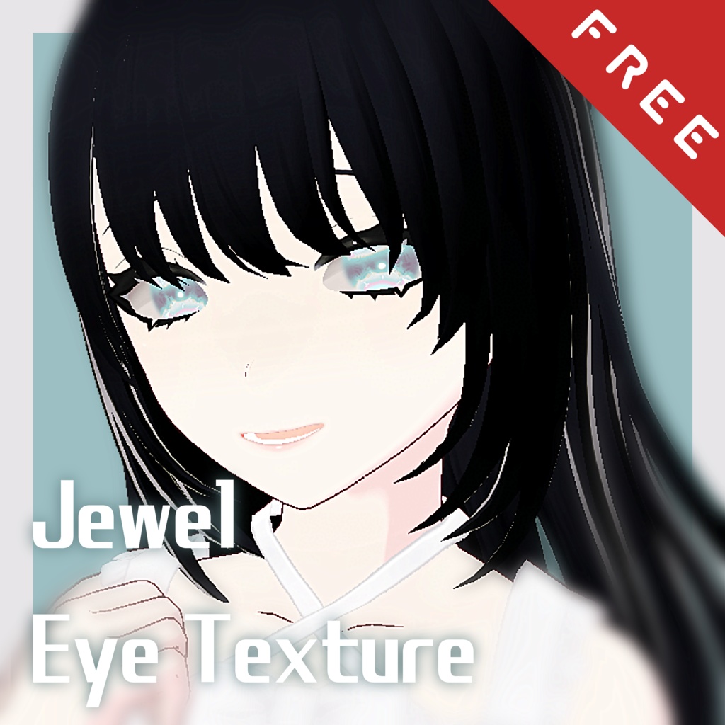 【無料】Jewel Eye Texture【Vroid】