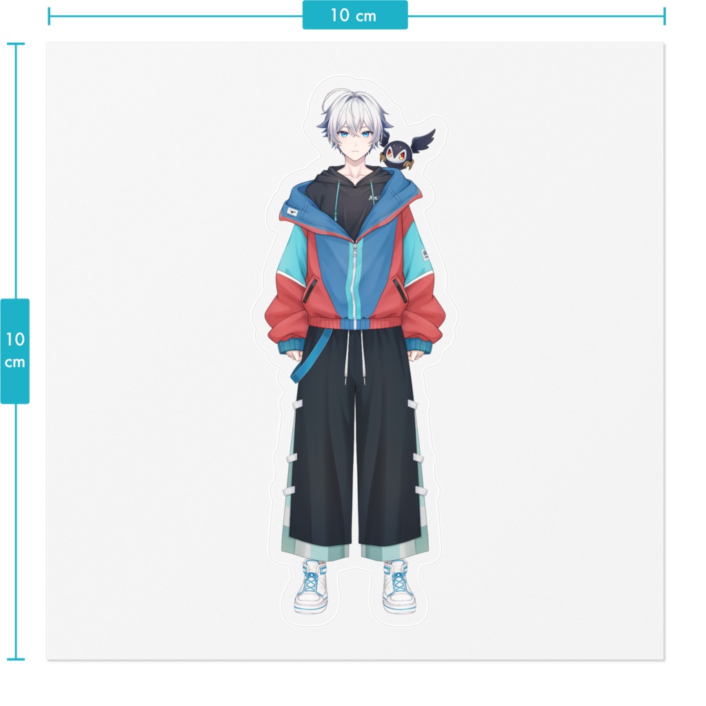 雨音空×Akuma ステッカー