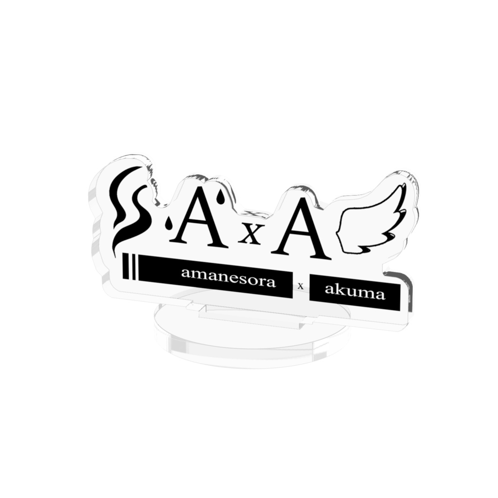 AxAロゴ アクリルフィギュア