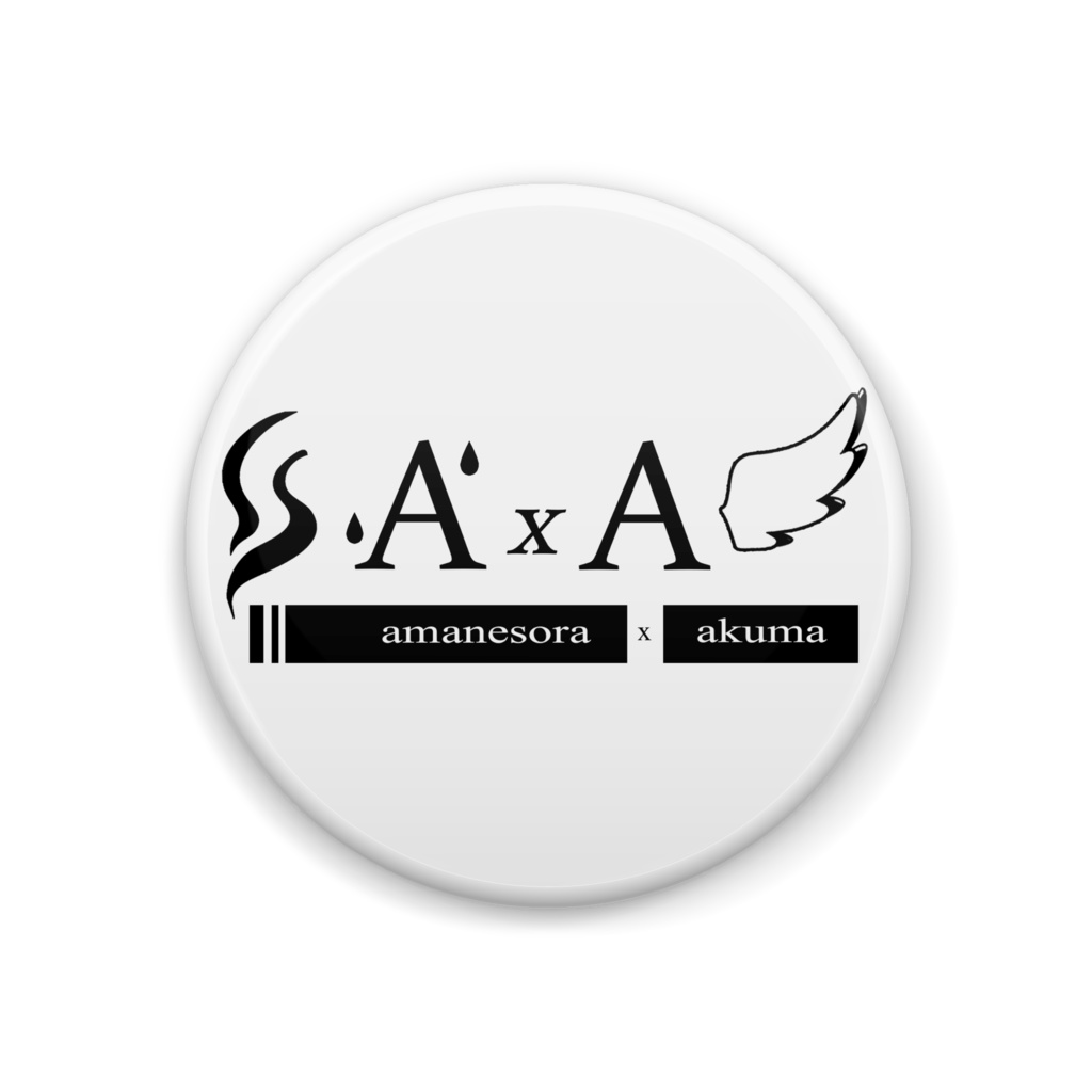 AxAロゴ 缶バッジ