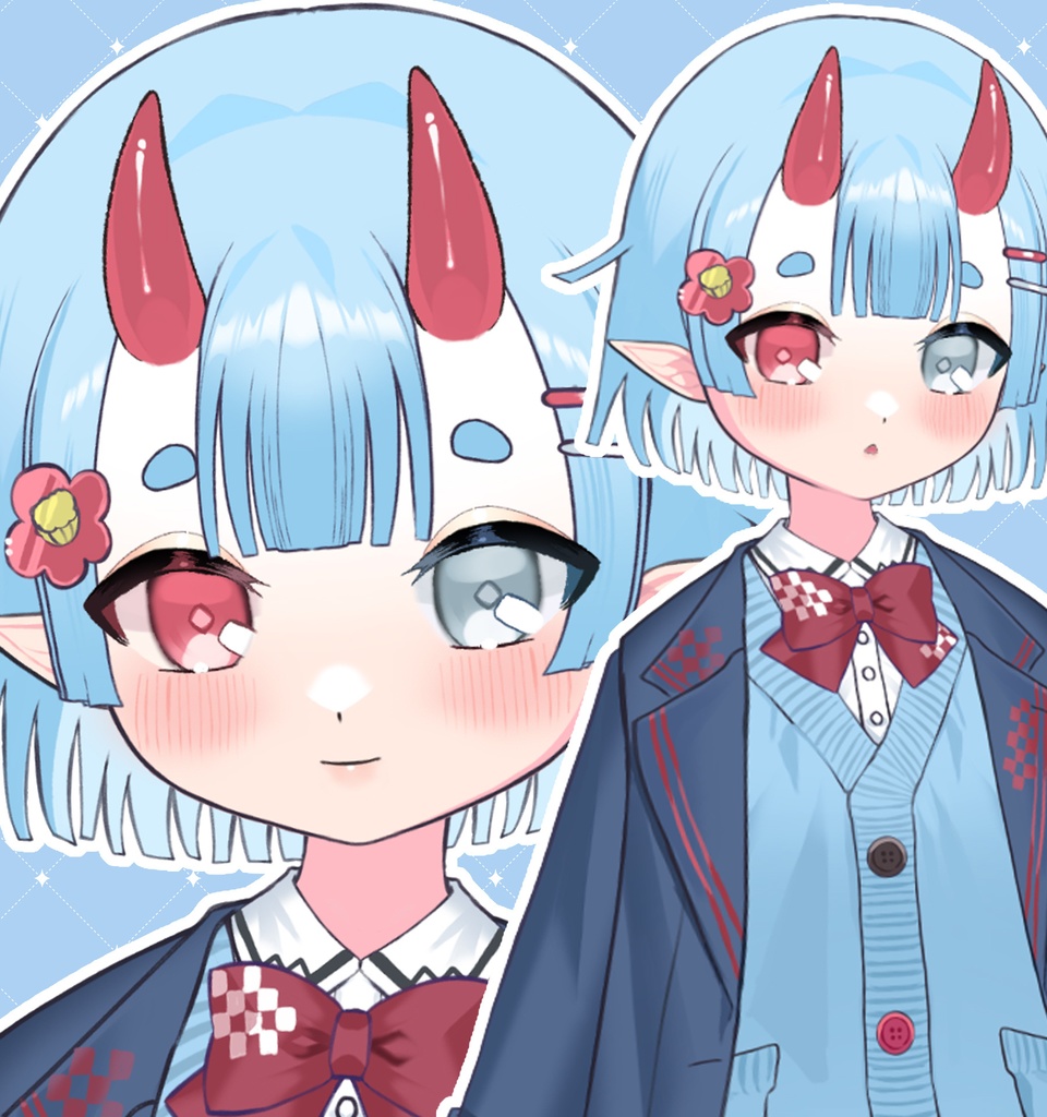【期間限定30%OFF】【限定1点】鬼っ子JKちゃん【VTS/nizima Live対応】