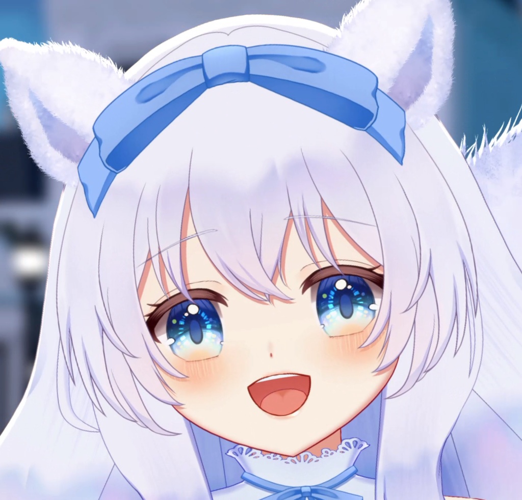 【限定1点】しろりすちゃん【差分132種/指追従&ミニキャラ対応】