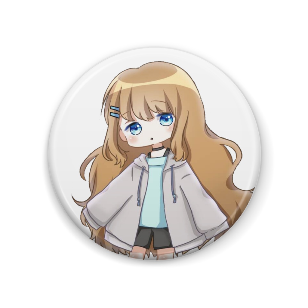 刹那さんの缶バッジ