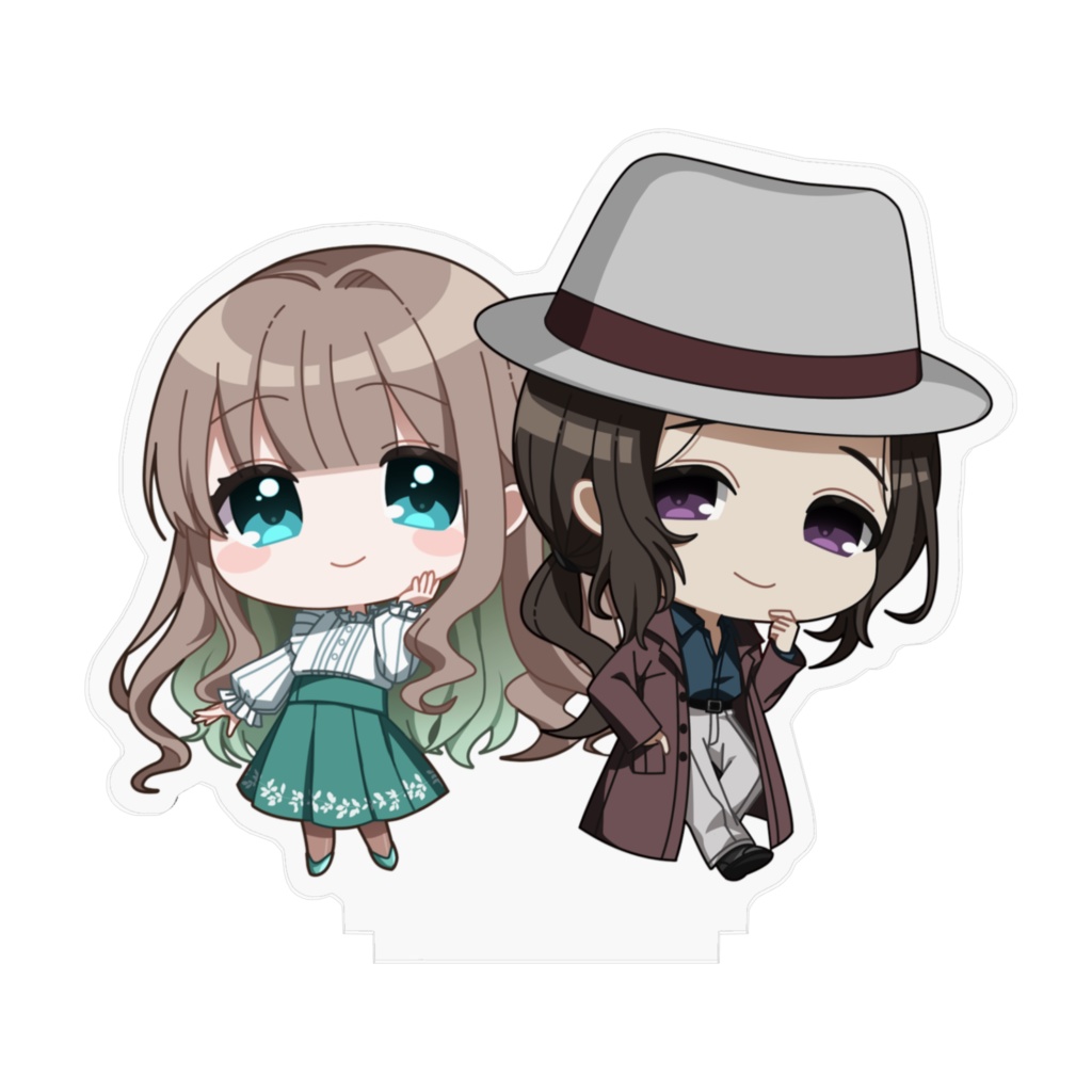 勇仁&羽澄アクリルフィギュア