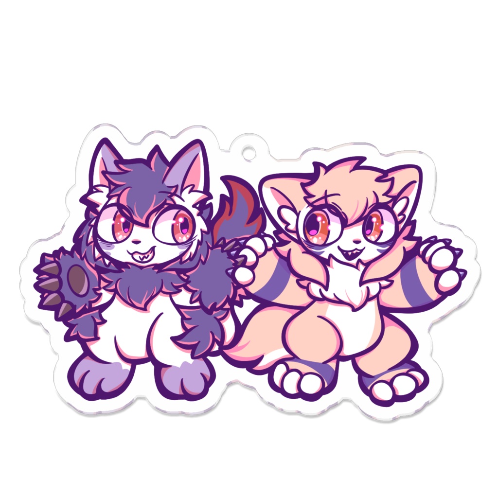 氷雨&春のアクリルキーホルダー