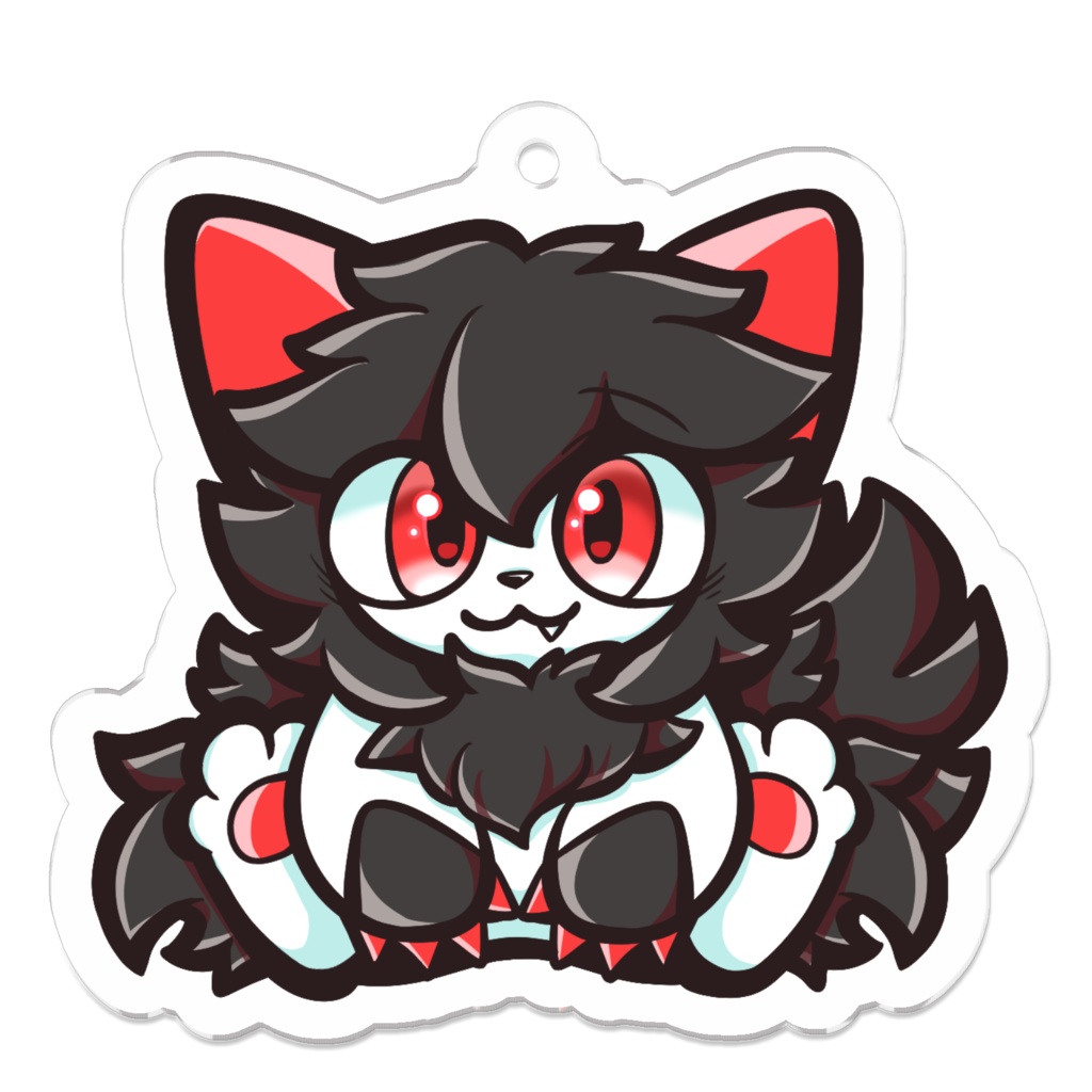 【裏面コーティングあり】うといおすわりアクリルキーホルダー