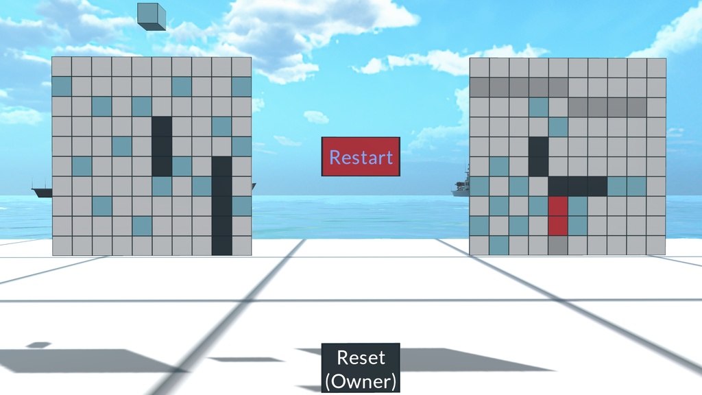 VRChat UDON Battleship game