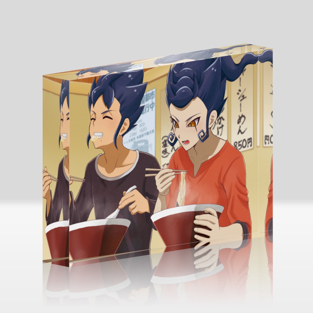 イナGOアクリルブロックその3(剣城優一、剣城京介)