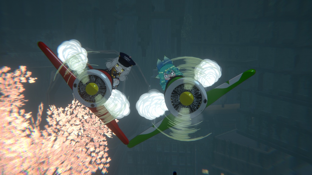 【ギミック付き】ふわふわ飛行機(MA対応)