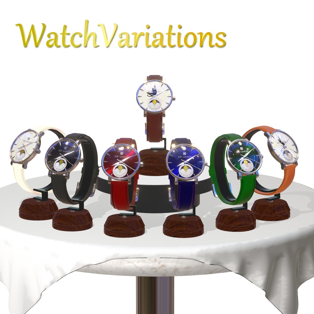 【アラーム機能付き】KB Watch【MA設定済み】