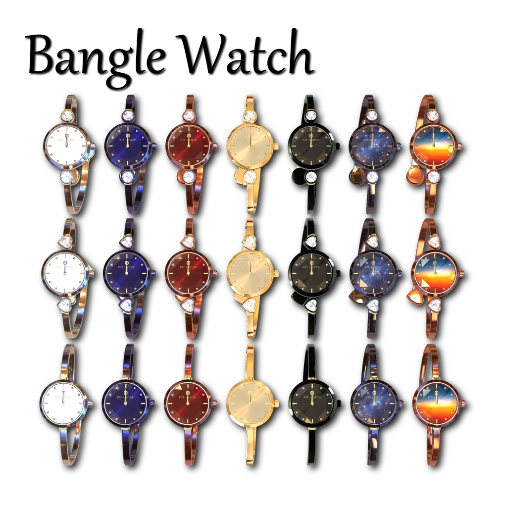 【アラーム機能付き】KB Watch【MA設定済み】