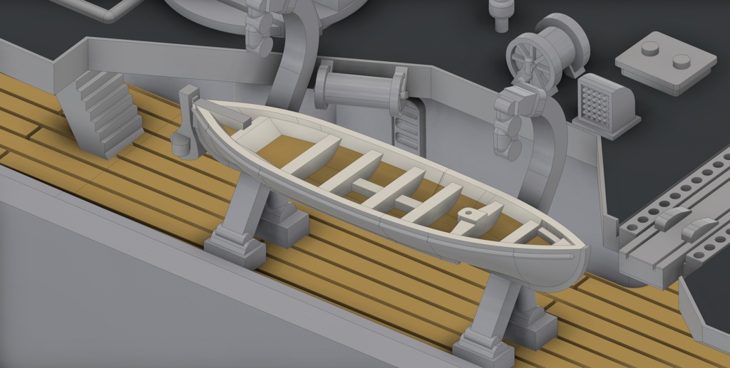 1/700 英海軍 ボートセット Royal Navy Director Control Tower