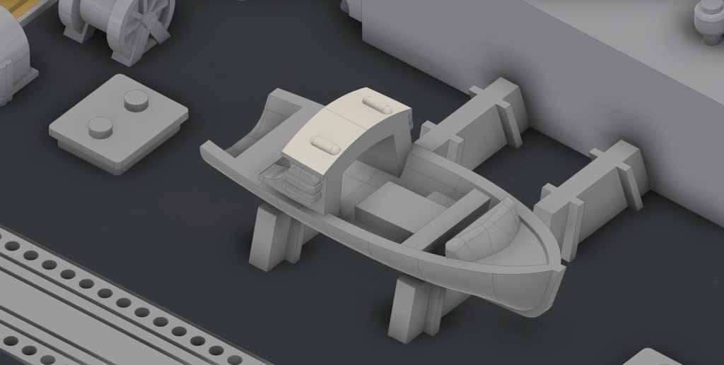 1/700 英海軍 ボートセット Royal Navy Director Control Tower