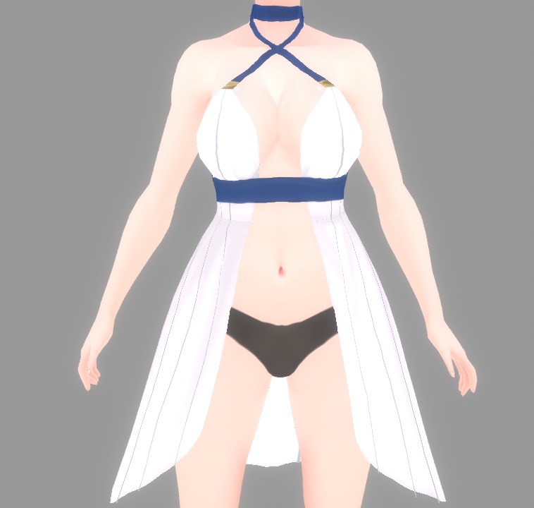 【VRoid Beta Ver.】Oceanid Dress Texture オーシャニードレス