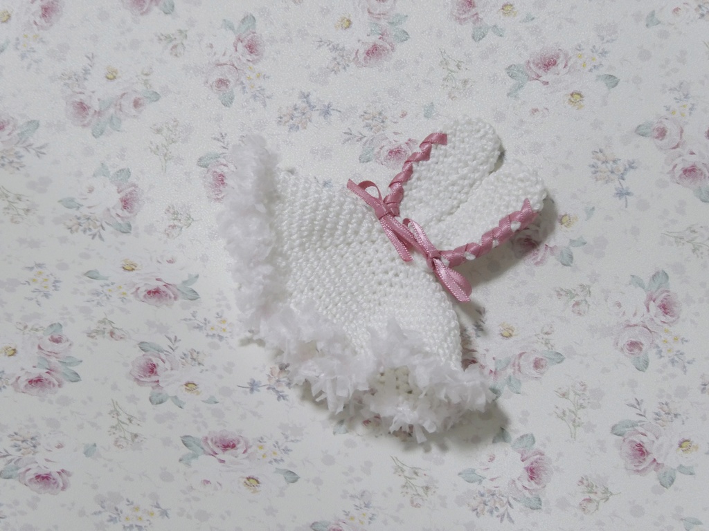 【10cmぬい用】うさみみ帽子 / ピンク