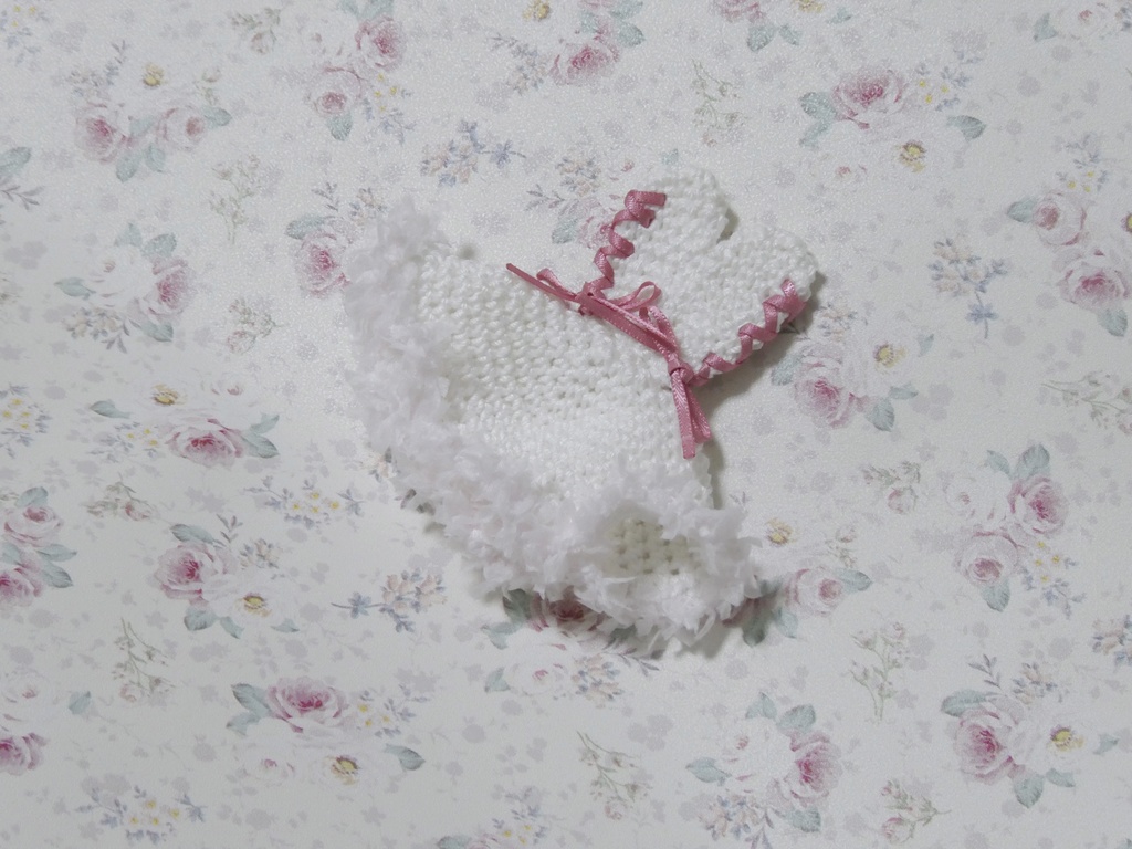 【8cmぬい用】うさみみ帽子 / ピンク