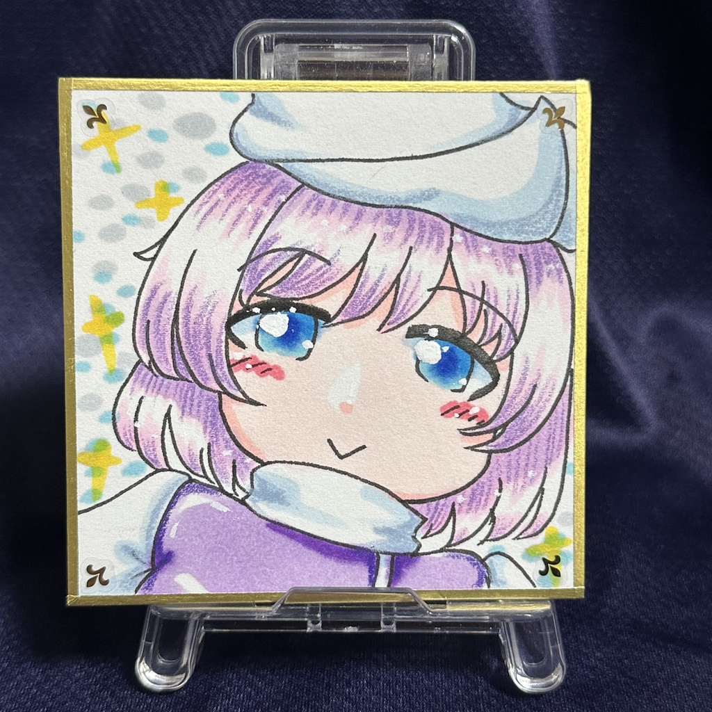 東方キャラクター色紙「豆色紙」編