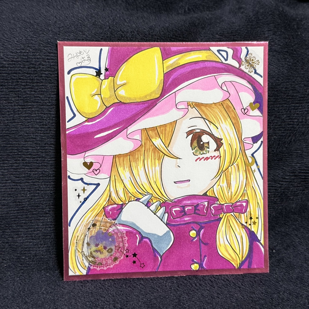 東方キャラクター色紙「小色紙」編