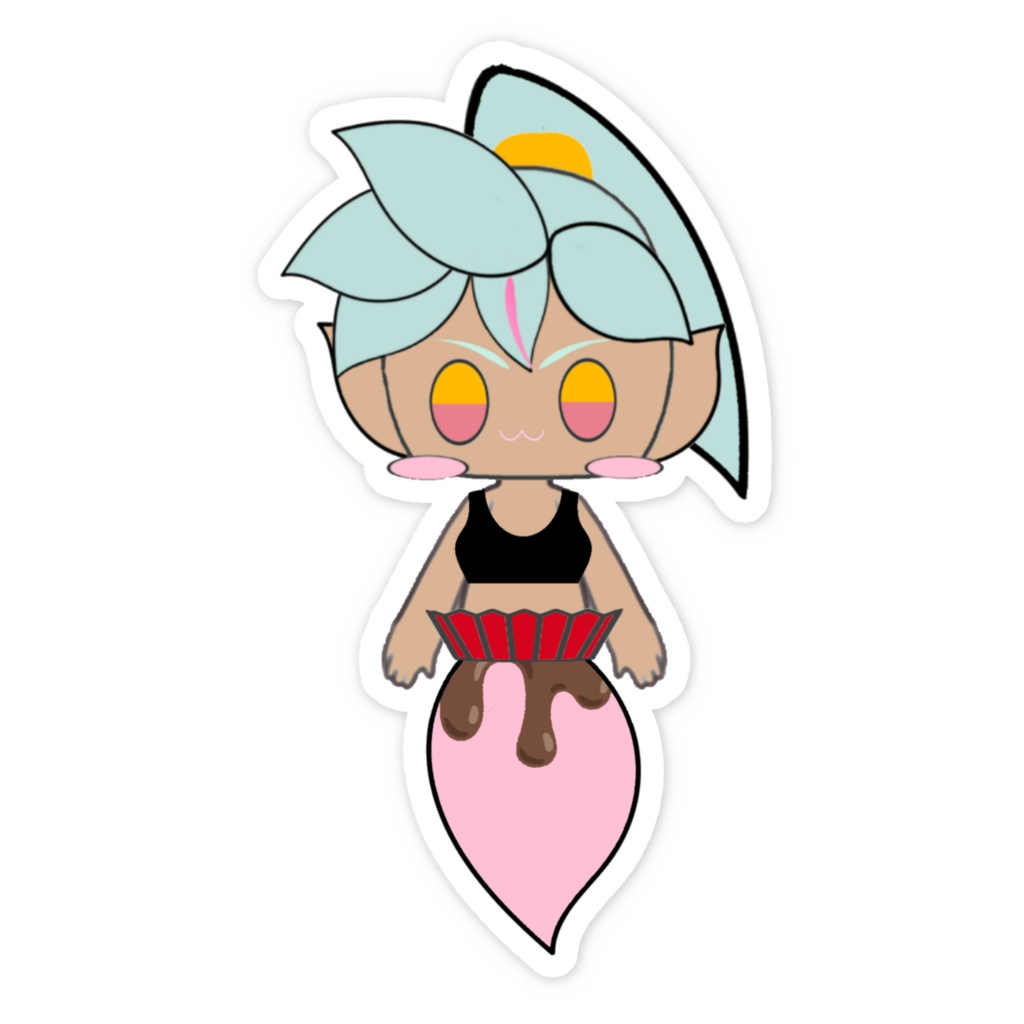 チョ子プチ魔人 スマホステッカー