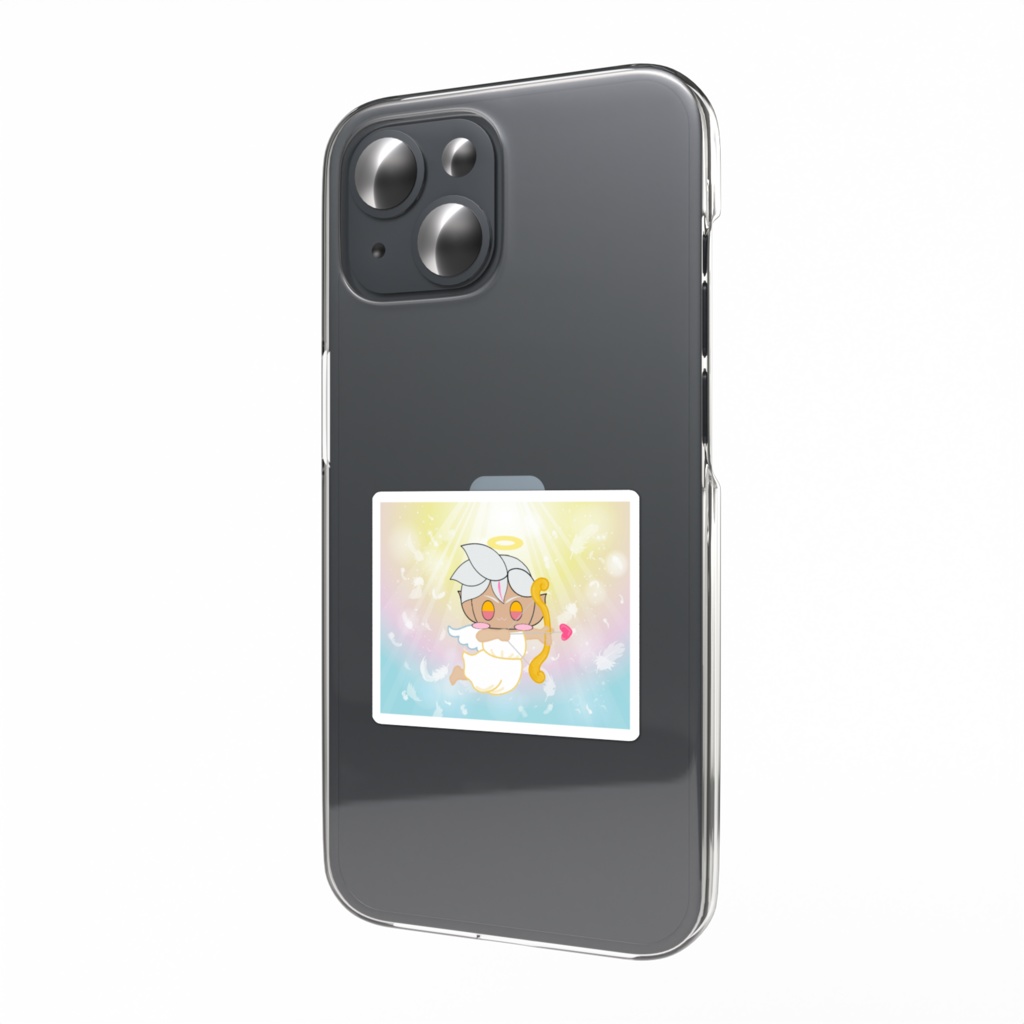 ホワイト・チョ子 スマホステッカー