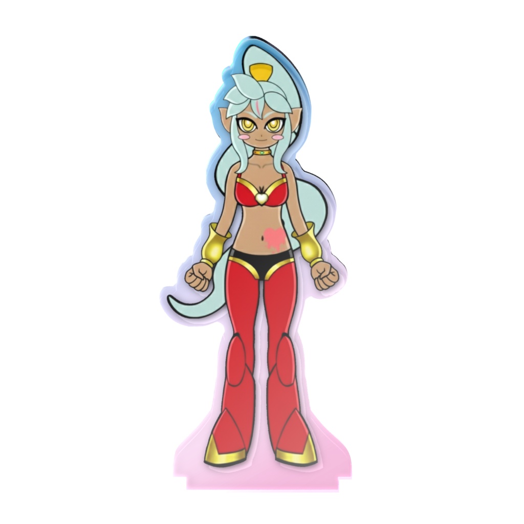 お菓子の《魔神》チョ子 オーロラアクスタ
