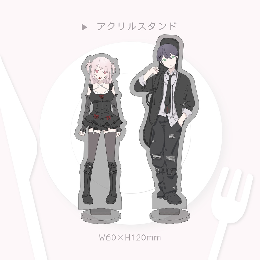 アクリルスタンド black
