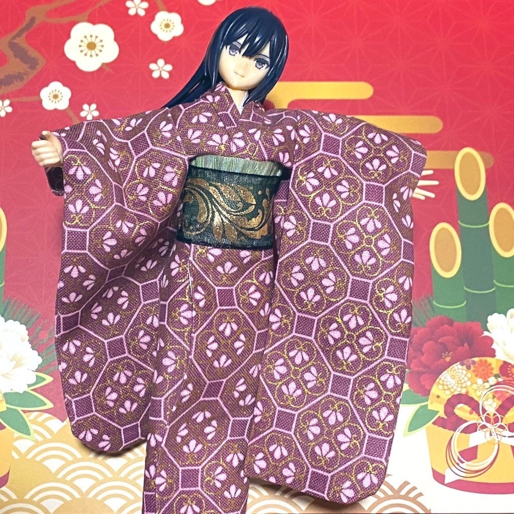 着物 帯 セット《 メガミデバイス 30ms FAG 美プラ など》