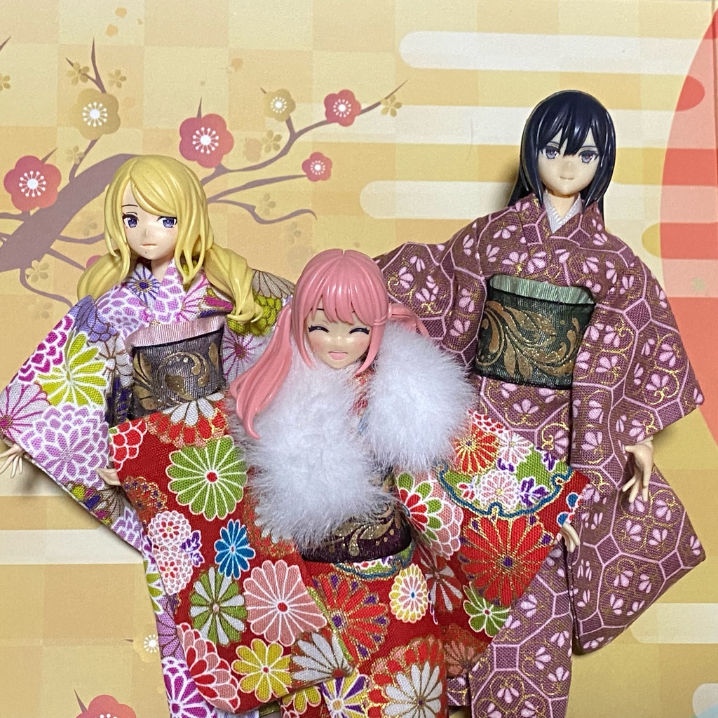 着物 帯 セット《 メガミデバイス 30ms FAG 美プラ など》