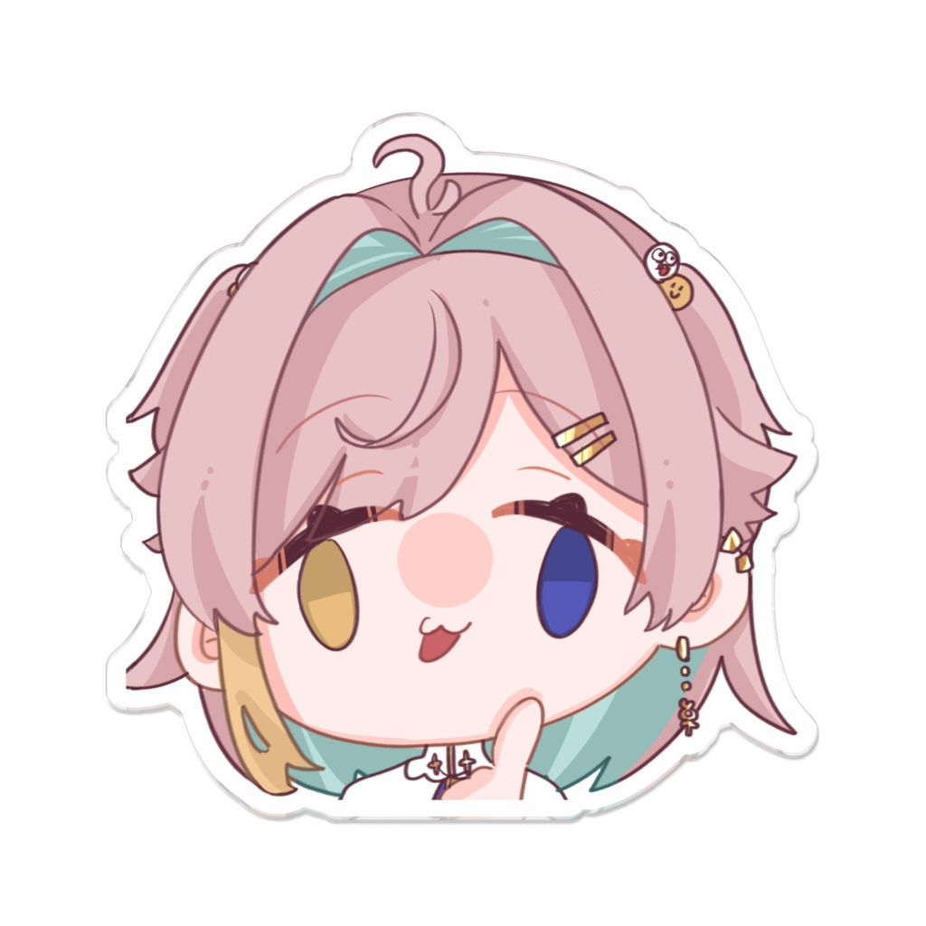 月乃ようはにゃ?アクリルバッジ