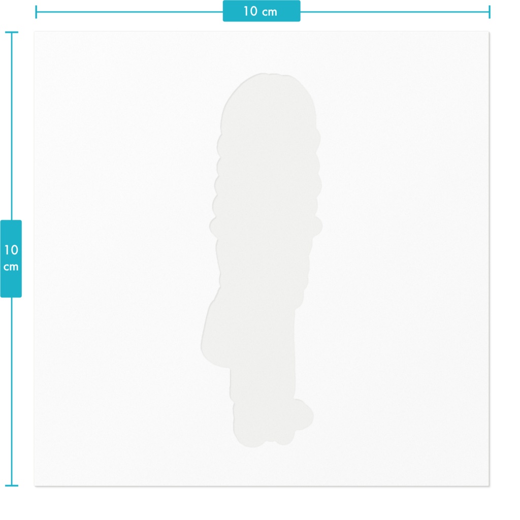 みつあみがーるのステッカー