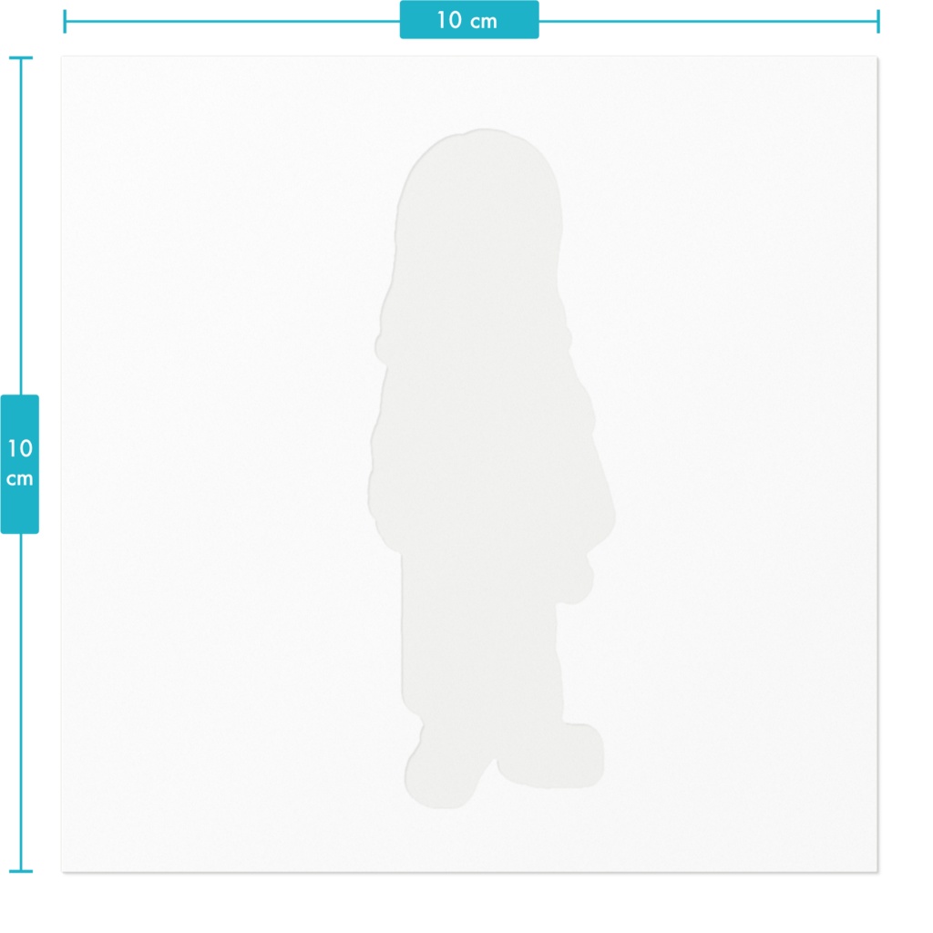 みでぃあむがーるのステッカー