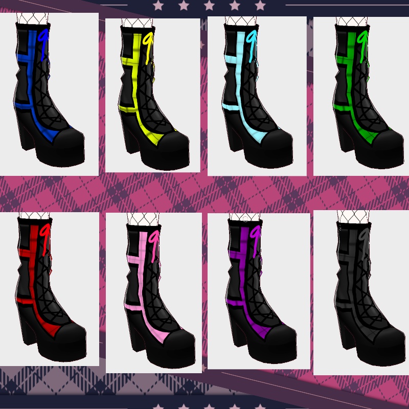 Vroid 夜の散歩 NightWalk SET