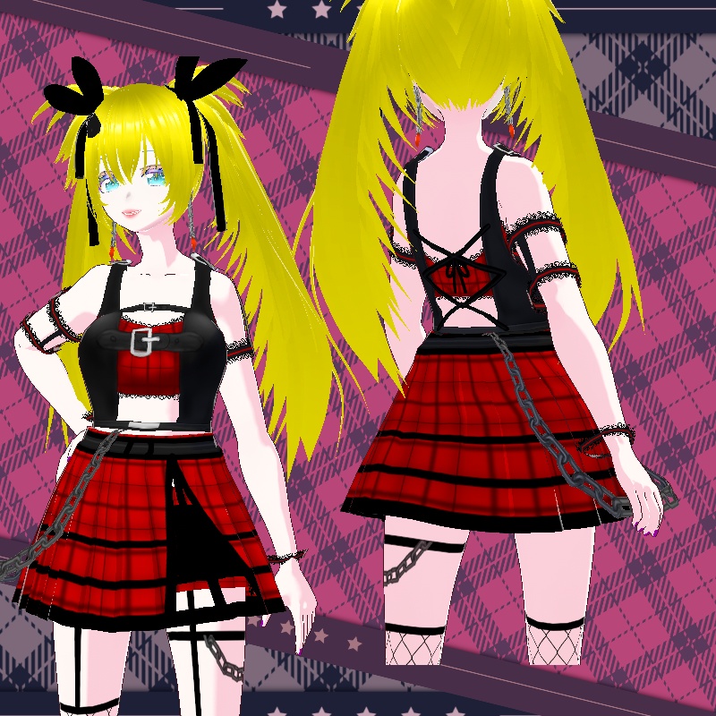 Vroid 夜の散歩 NightWalk SET