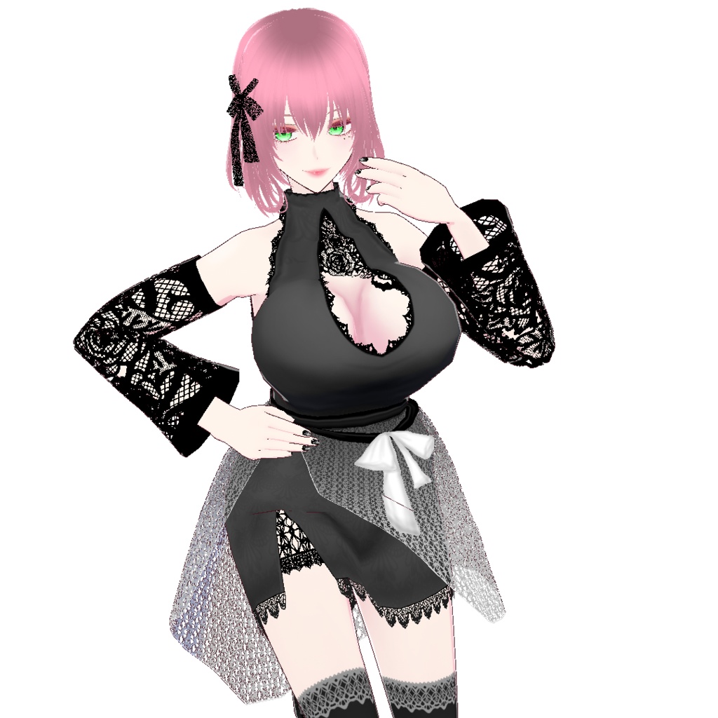 Vroid 優美な夜 セット Elegant Night Set